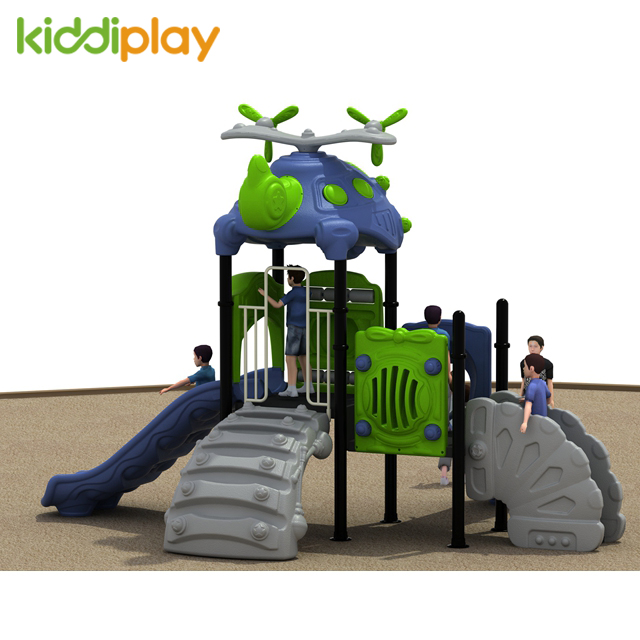 Customized Colorful Commercial Outdoor Kids Playground, Small Kids Slide Equipment Playground