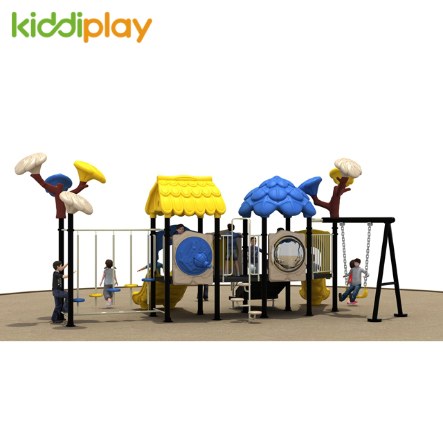 Newest Fashion Kids Play Zone Attractive Style Equipment, Outdoor Playground With Slide Game For Children