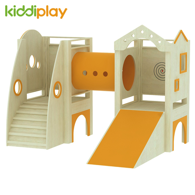 Structure Playground Set Wood Play Indoor Area Center Ground Wooden Play Park