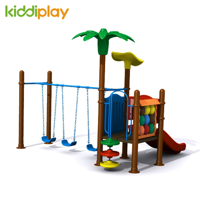 Wonderful Plastic Children Playground Equipment ground Equipment with Slide