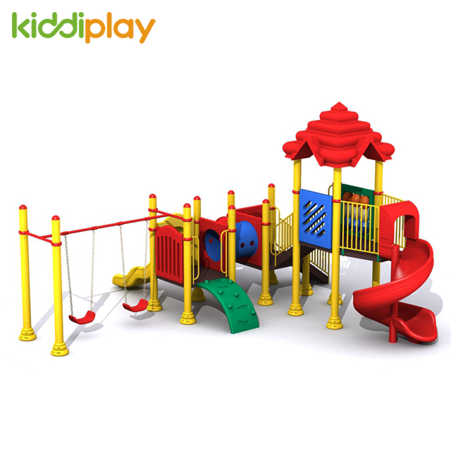 New designed cheap plastic playground equipment outdoor for kids