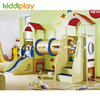 Happy Children Indoor Wooden Soft House Slide Playground