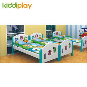Kindergarten Wooden Children Bed 
