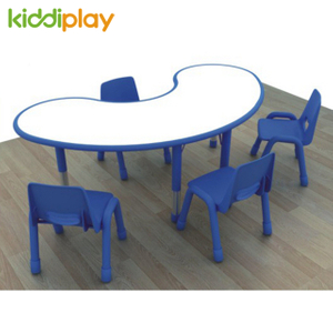 EU Standard Moon Children Indoor Table And Chairs