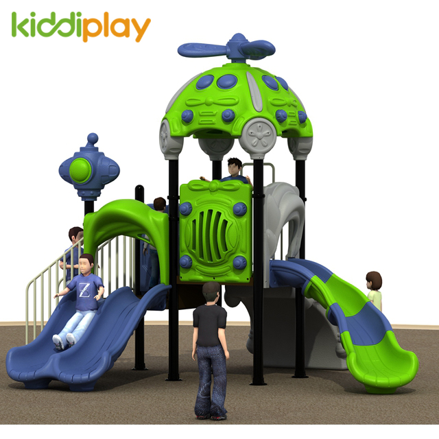 Hot Sale Outdoor Playground Aircraft Series Children Toy Slides
