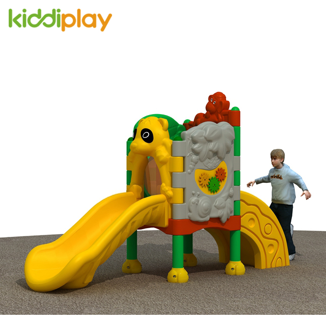 Most Popular And New Customized Kids Playground Outdoor Plastic Series Slide