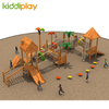 Wooden Series Playground Outdoor Kids Game Play Amusement Equipment