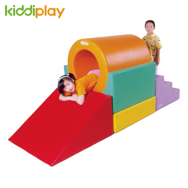 New Style Kids Indoor Soft Toddler Play with Slide Playground