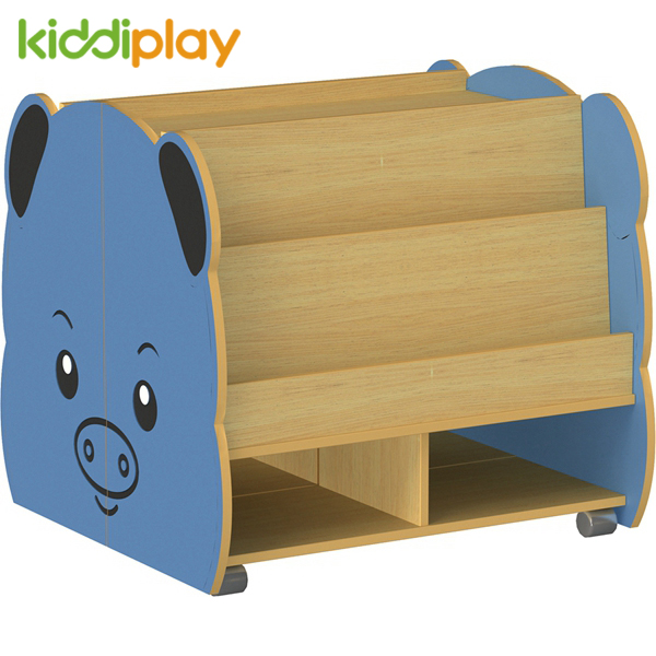 Indoor Kids Wood Bookcase