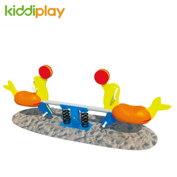 Outdoor Children Toy on The Seesaw