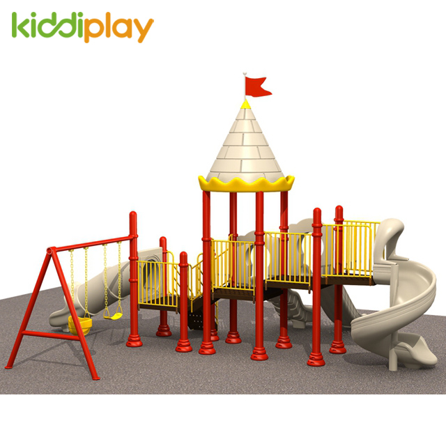 Safety Castle Series Customized Color Option Plastic Kids Outdoor Playground