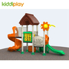 Kids Plastic Composite Outdoor Playground Equipment Slide Material