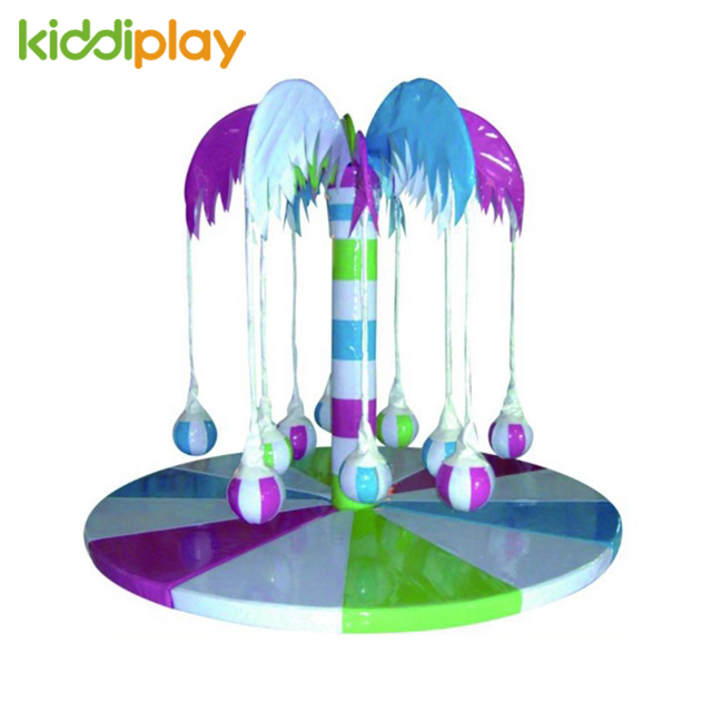 Indoor Playground Electric Motion Soft Toys Coconut Tree Swing