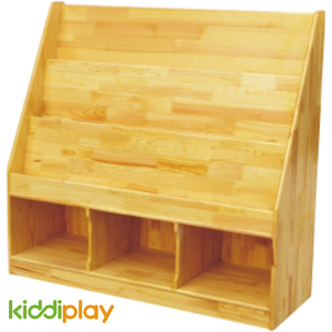 Kids Indoor Wooden Bookshelf