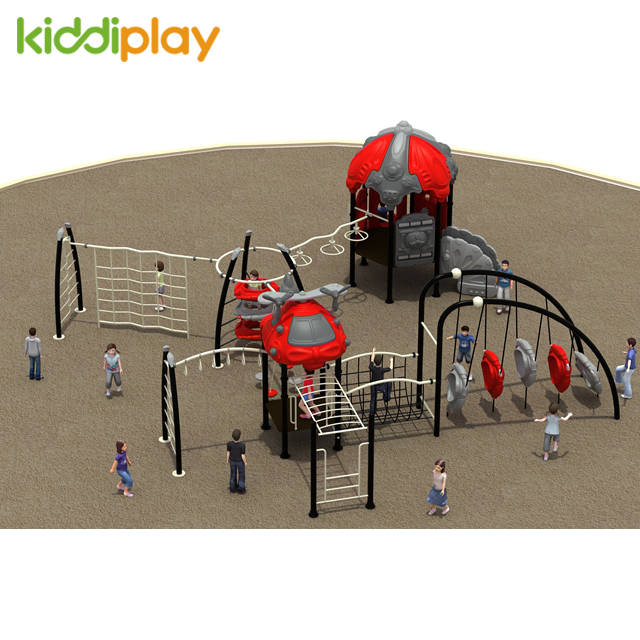 Outdoor Toys Children Playground Equipment, Kids Plastic Play House Outdoor Playground for Sale