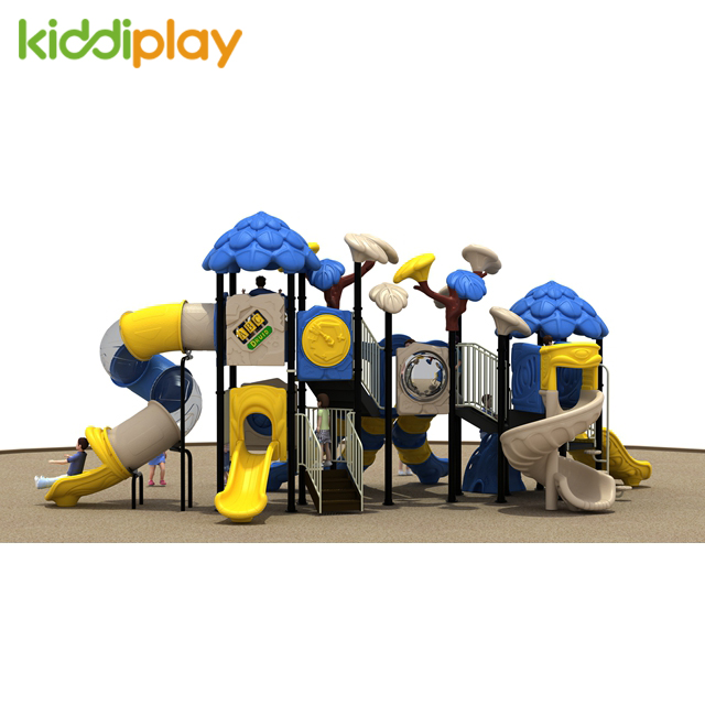 Forest Outdoor Playground With Slide Game Toy, Amusement Park Equipment