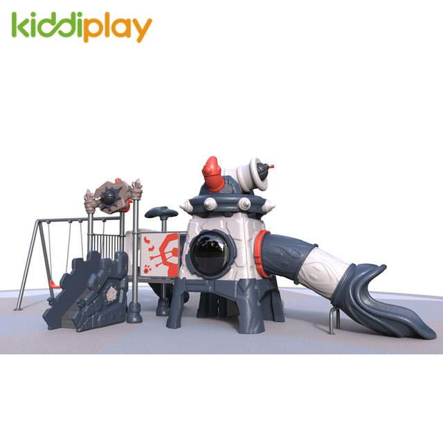 Kiddi play big slides children outdoor playground for sale