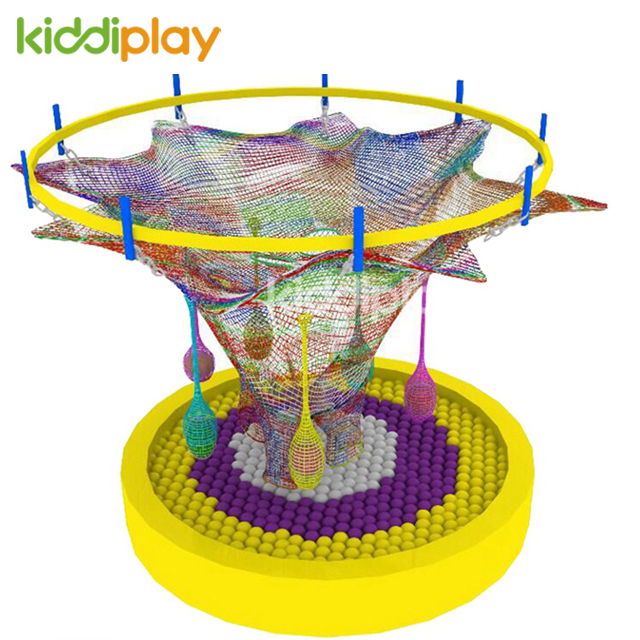 Kids Playground Equipment Rainbow Tree Net for Kids Indoor Climbing
