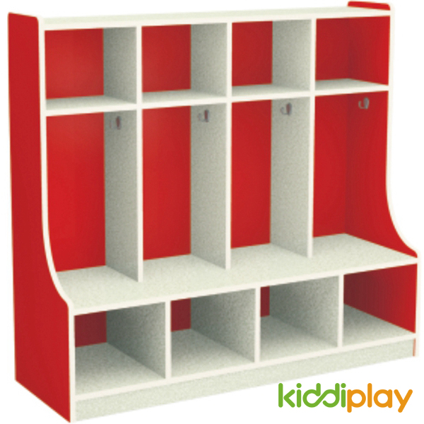 Kindergarten Wooden Furniture Children Coat Locker