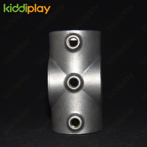 Indoor 204 Stainless Steel Accessories Tube Connector Playground Equipment