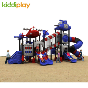 Color Optional Large Airport Series Slides Children Outdoor Playground Equipment