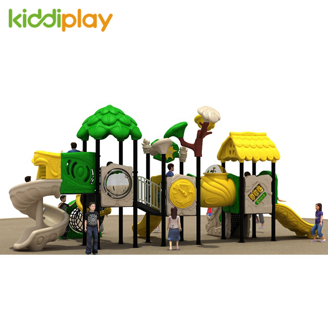 Free Design Customized Size Kids Outdoor Playground, Factory Price Outdoor Children Plastic Slide