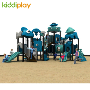 Large Recreation Outdoor Playground Dream Ocean World Slide Equipment