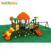 Backyard Discovery Plastic Slide Play Swing Set Playground Sets for Backyards