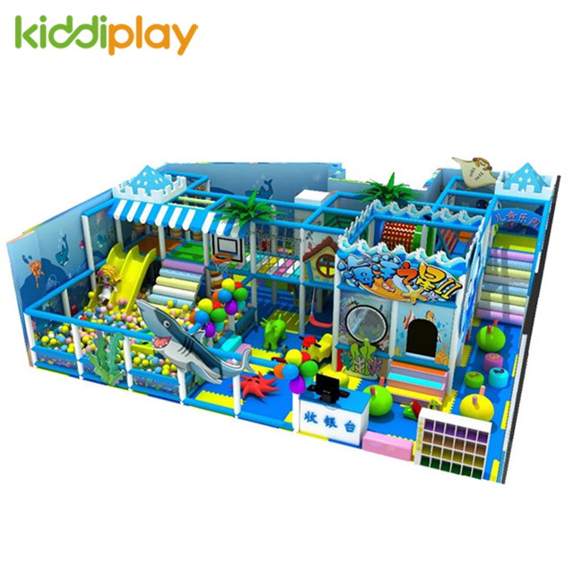 Kids Play Attractive Indoor Homemade Playground Equipment Newest Space Style 