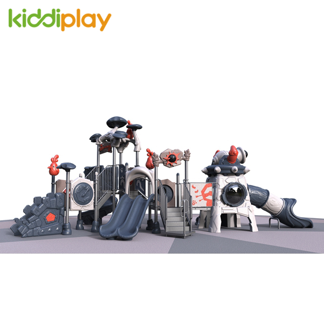 2018 Plastic Children Slide Playground Equipment