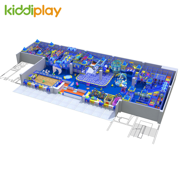 Blue Sea Kids Indoor Play Places With Large Area
