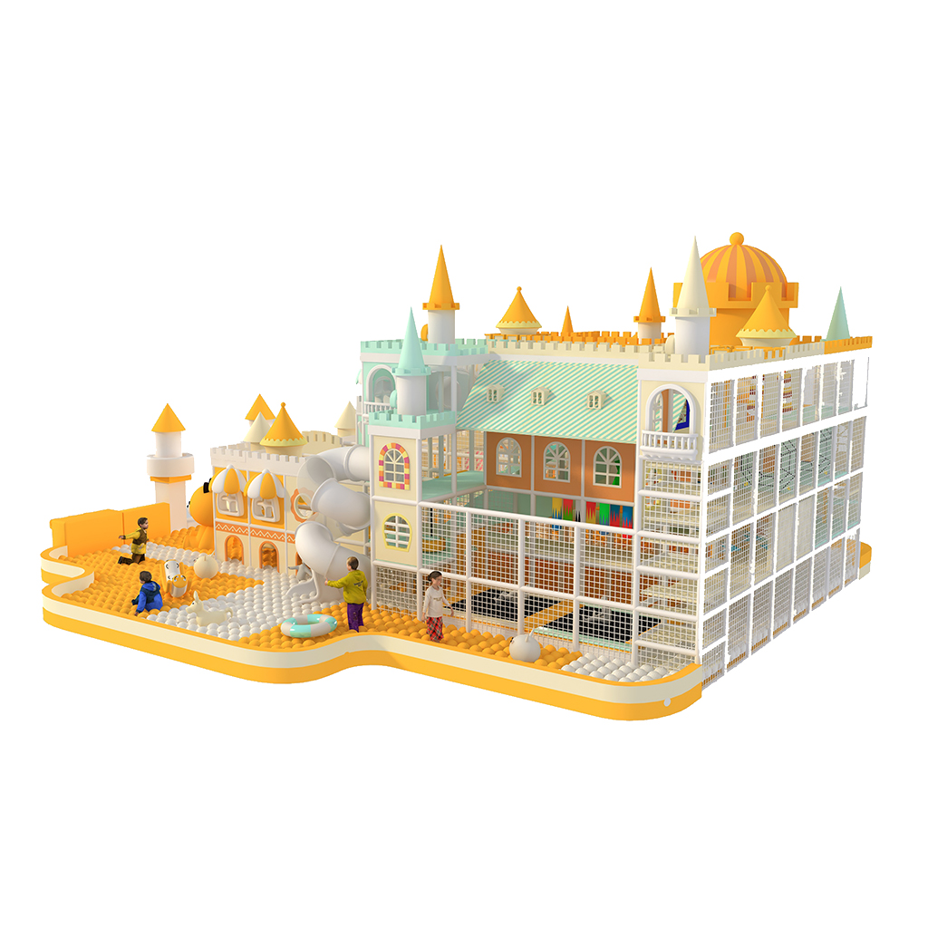 Castle Theme Indoor Playground Children's Naughty Castle