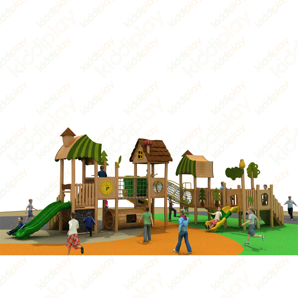 Kindergarten Kids Playground Playground Outdoor Equipment Wooden Playground for Sale