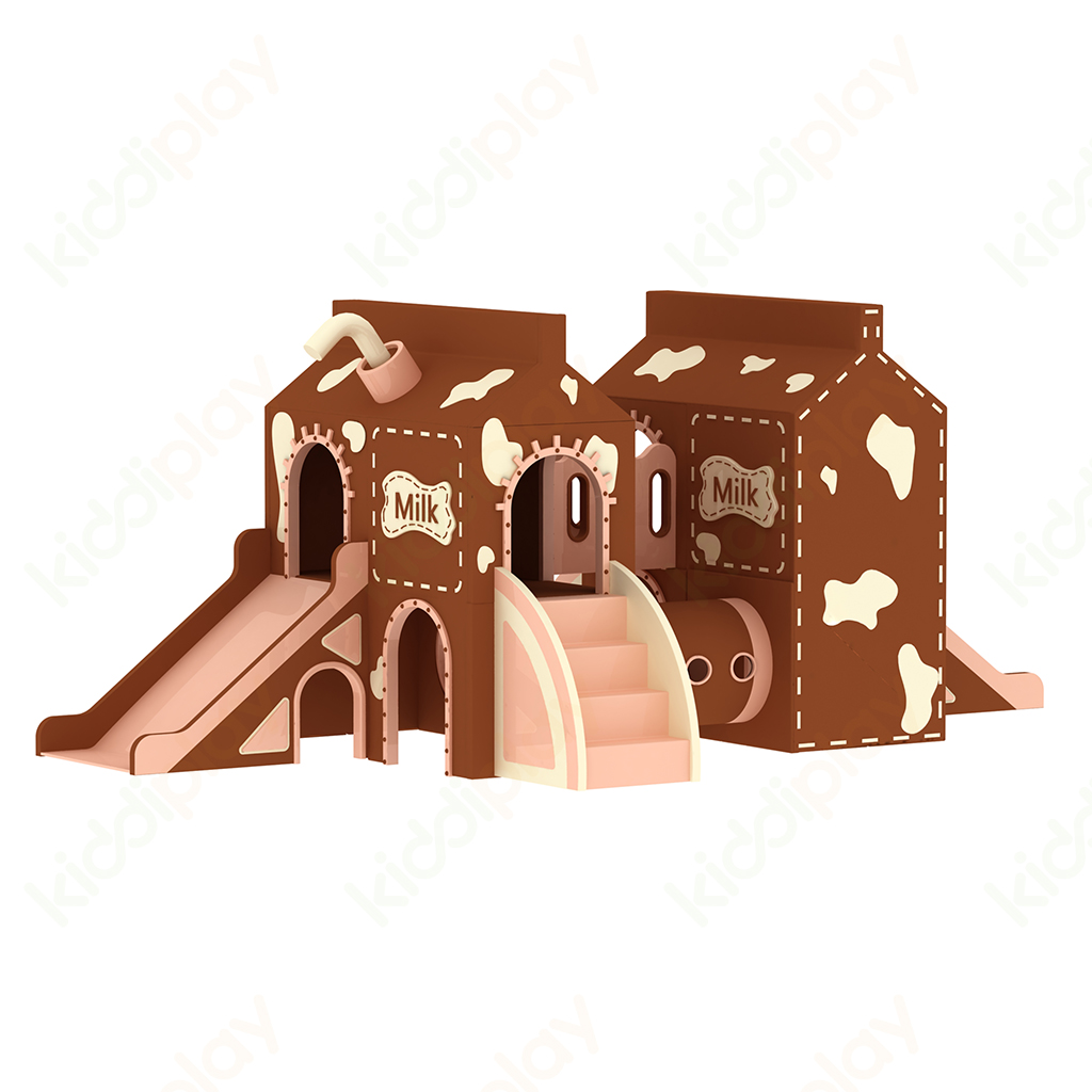 Soft Pack Milk Box Indoor Soft Game Indoor Slide