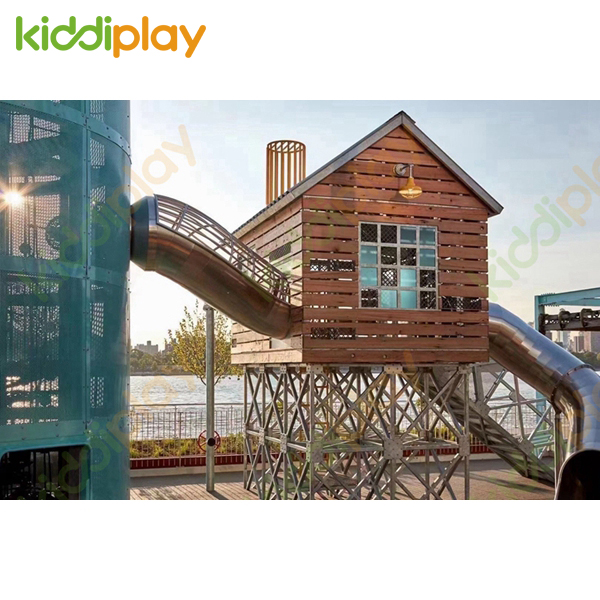 New Design Children Customized Family Entertainment Park Outdoor Playground for KiddiPlay