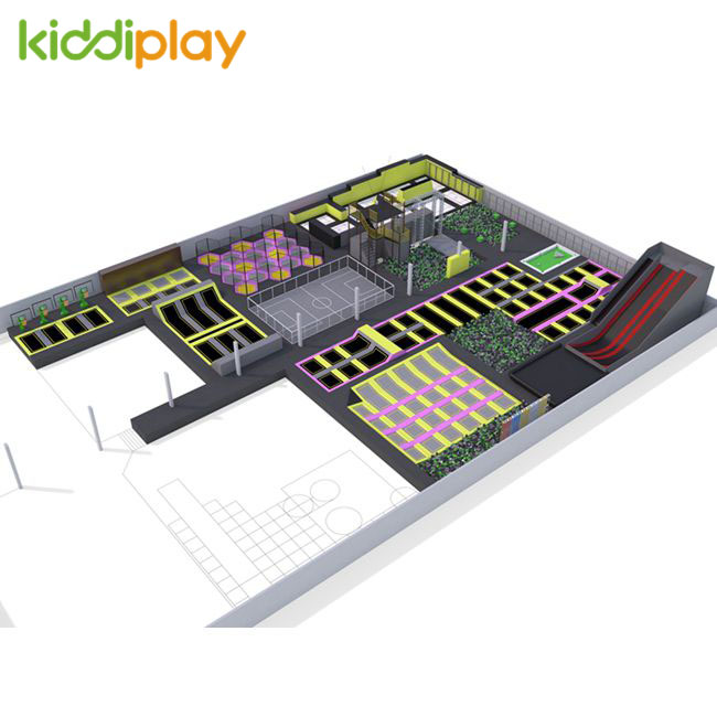 KD11088A Cheap Price Professional Trampoline Park Center