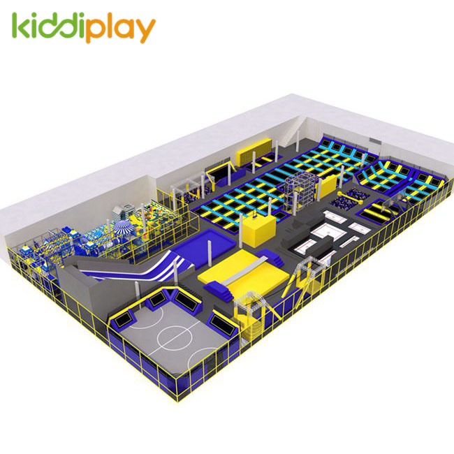 KD11062A Hot Sale Multi-function Free Jump Indoor Playground Trampoline Park Center