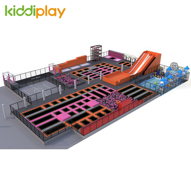 KD11061B multi-function free jump indoor playground Trampoline Park Center