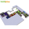 KD11034A Amazing Design Trampoline Park with Maze And Basketball Area Foam Pit Building Blocks. 