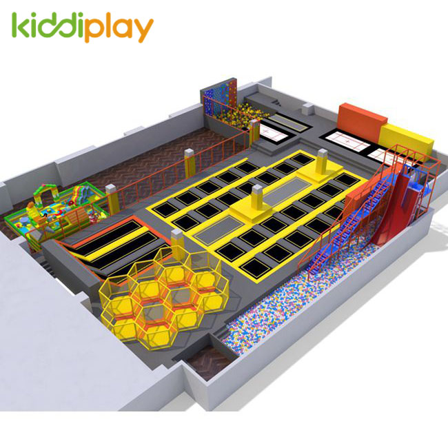 KD11079B High Playable And High Quality Trampoline Park Center