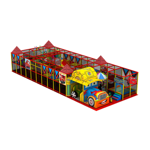 New Design Car Theme Kids Indoor Playground Amusement Park Equipment Naughty Castle