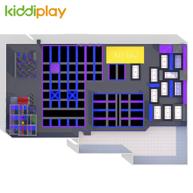 Best China Low Price Kids Indoor Trampoline Bed Adults Professional Trampoline Park