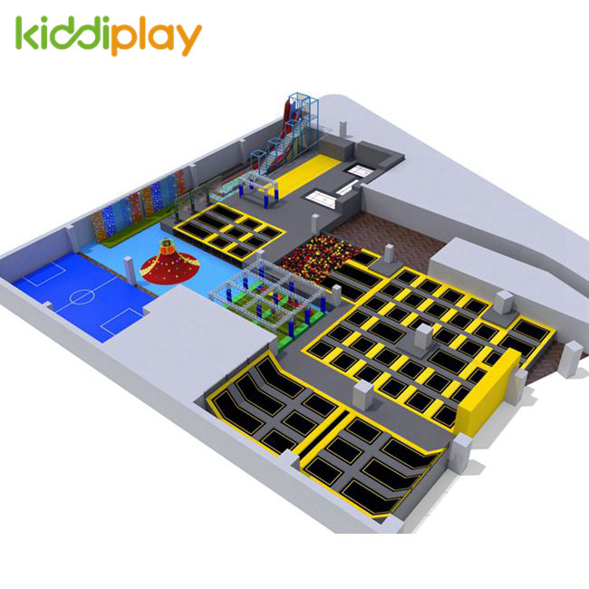 Professional Manufacturer Children Place Indoor Playground Suppliers And Children's Trampoline Park