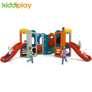 Children Play Toy Outdoor Large Plastic Slide And Swing for Garden
