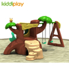 Simulation Plastic Warrior Tree Slide And Swing For Children 